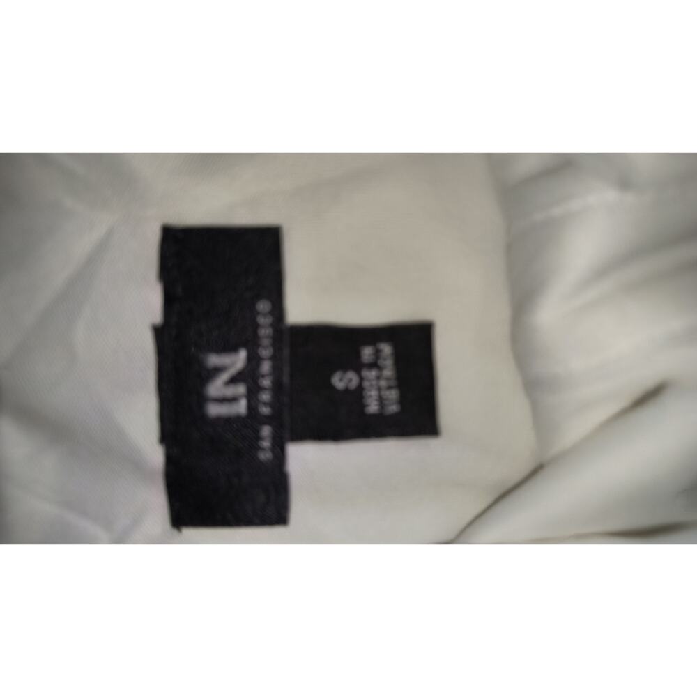 San Franco Women’s White Sleeveless Button Front Flared Dress Size S - Picture 5 of 6